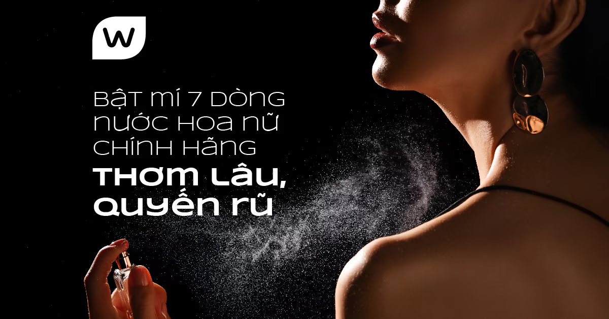 nước hoa nữ quyến rũ