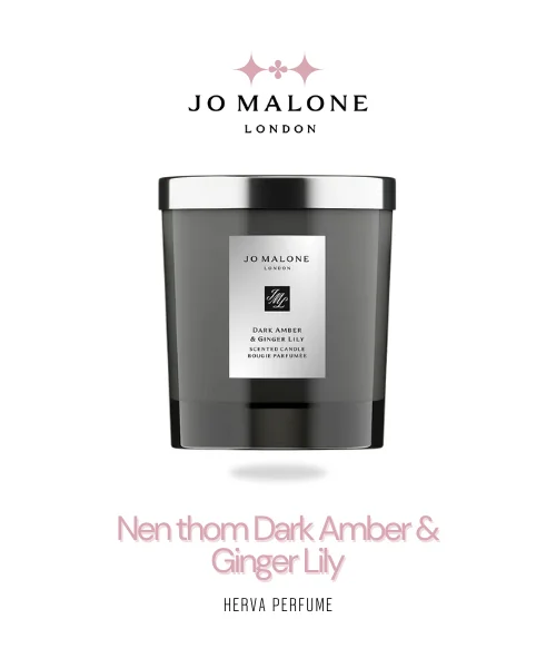 Nến thơm Jo Malone Dark Amber & Ginger Lily Candle
