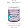 Nến thơm Bath & Body Works Oceanside Lavender Single Wick Candle
